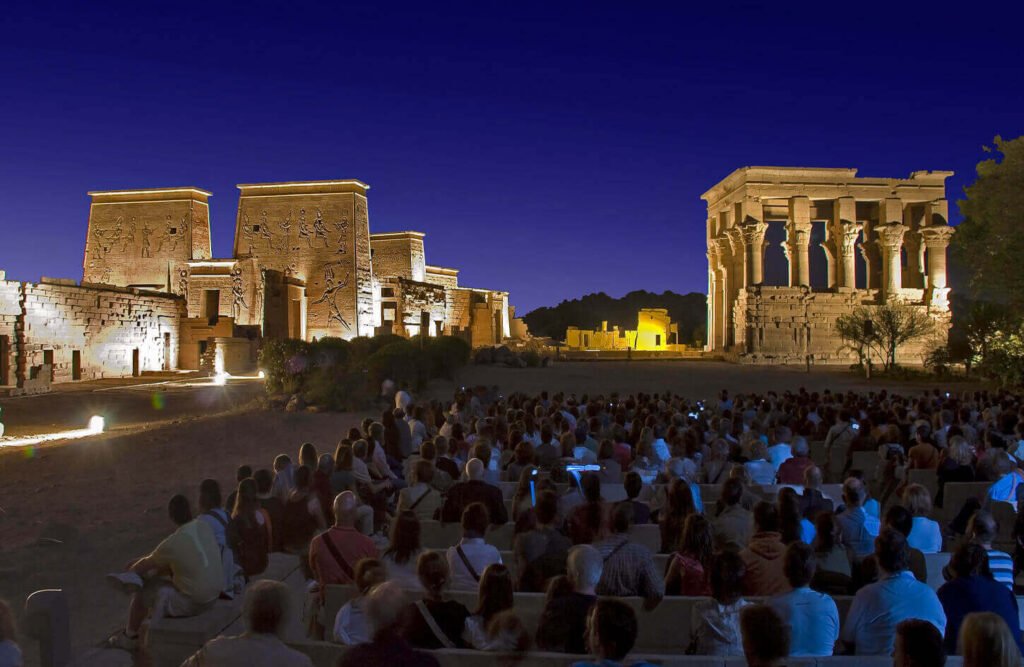 Espectáculo de Luz y Sonido en el Templo de Philae