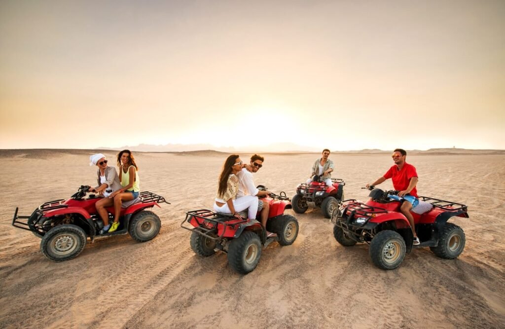 Safari por el desierto en quad junto a las Pirámides de Giza